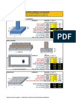 (By Engr. Ronald John R. Cajilla) : Enter Length 1.70 Enter Width 1.70 Enter Thickness 0.30 Number of Footing 6.00