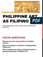 Philippine Art As Filipino: Contemporary Arts From The Philippine Regions