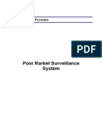 Post Market Surveillance SOP