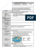 Grade Level Quarter / Domain Week & Day No. Page No.: Exemplar Science Lesson Plan