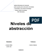 Niveles de Adstraccion