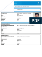 Tcs Employment Application Form