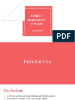 Dibels Assessment Project