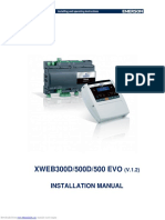 XWEB300D/500D/500 EVO: Installation Manual