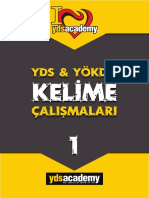 Yds Yokdil Kelime Calismasi 1 PDF