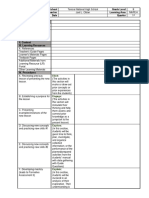 School Grade Level Teacher Learning Area MAPEH Date Quarter I. Objectives