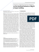 (Science and Engineering of Composite Materials) Numerical Study On The Interfacial Behavior of MgAl Plate in Explosiveimpact Welding