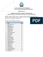 Malamulo Campus 2018 Intake