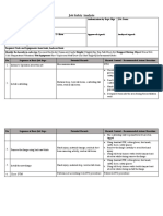 Job Safety Analysis