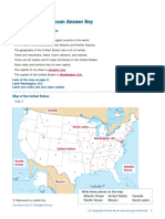 US Geography Answer Key