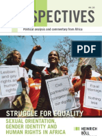 Struggle For Equality: Sexual Orientation, Gender Identity and Human Rights in Africa