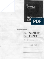 IC-V210T Programming Manual