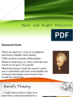 Kant and Right Theory - Magboo, Manigbas