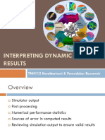 TM4112 - 13 Interpreting Dynamic Model