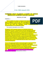 Florentino Atillo Iii, Petitioner, vs. Court of Appeals, AMANCOR, INC., and MICHELL LHUILLIER, Respondents