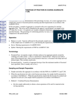 Aashto TP 61 Determining The Percentage of Fracture in Coarse Aggregate