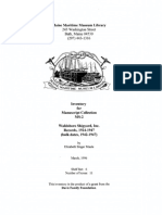 MS-002, Waldoboro Shipyard Records (Finding Aid)