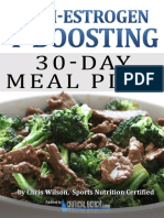 Anti Estrogen T Boosting 30 Day Meal Plan PDF