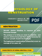 Physiology of Menstruation