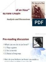 "The Story of An Hour" by Kate Chopin: Analysis and Discussions