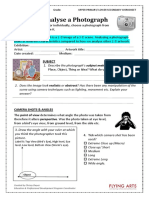 How To Analyse A Photograph: Subject