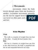 Locomotor Movements