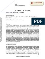 Andrew Abbott La Sociología Del Trabajo y de Las Ocupaciones