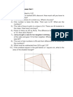 Grade 6 MTAP Reviewer Sets With Answer Key From Net