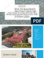 Example of Buildings Constructed Using Ibs and Explanation