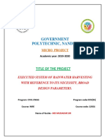 Government Polytechnic, Nanded: Title of The Project