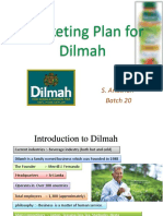 Marketing Plan For Dilmah