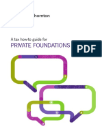 Private Foundations Tax Guide