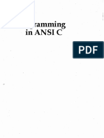 Programming in ANSI C - Ram Kumar PDF