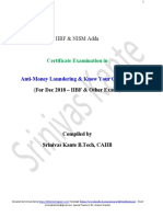 New Iibf Aml& Kyc 2018 Border PDF