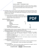 PFS: Financial Aspect - Investment Costs