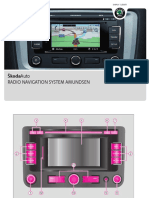 Škodaauto: Radio Navigation System Amundsen