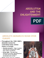 Absolutism & Enlightenment 2