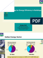Roadmap For Energy Efficiency in Buildings: Sanjay Seth