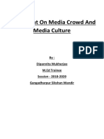 Media Crowd and Media Culture