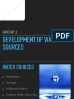 Development of Water Sources