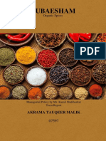 Spice Industry