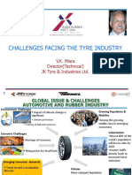 Challenges Facing The Tyre Industry: V.K. Misra Director (Technical) JK Tyre & Industries LTD