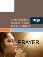 Introduction To World Religion and Belief System