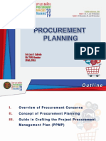 Procurement Planning