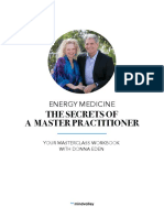 Energy Medicine The Secrets of A Master Practitioner by Donna Eden Workbook SP 2018 PDF