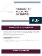 Exhibicion de Productos Alimenticios