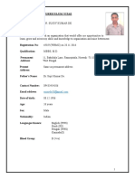 Resume - Dr. Sujoy Kumar de - 5