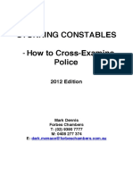 Stunning Constables: - How To Cross-Examine