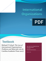 Law of Internationall Organizations