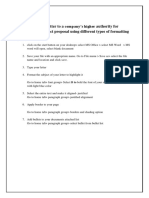 List of Experiments BBA - IIT PDF